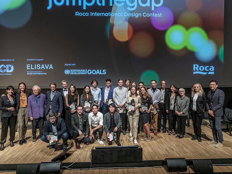 El concurso de diseño internacional jumpthegap® reconoce los mejores baños del futuro | Barcelona centro de Diseño