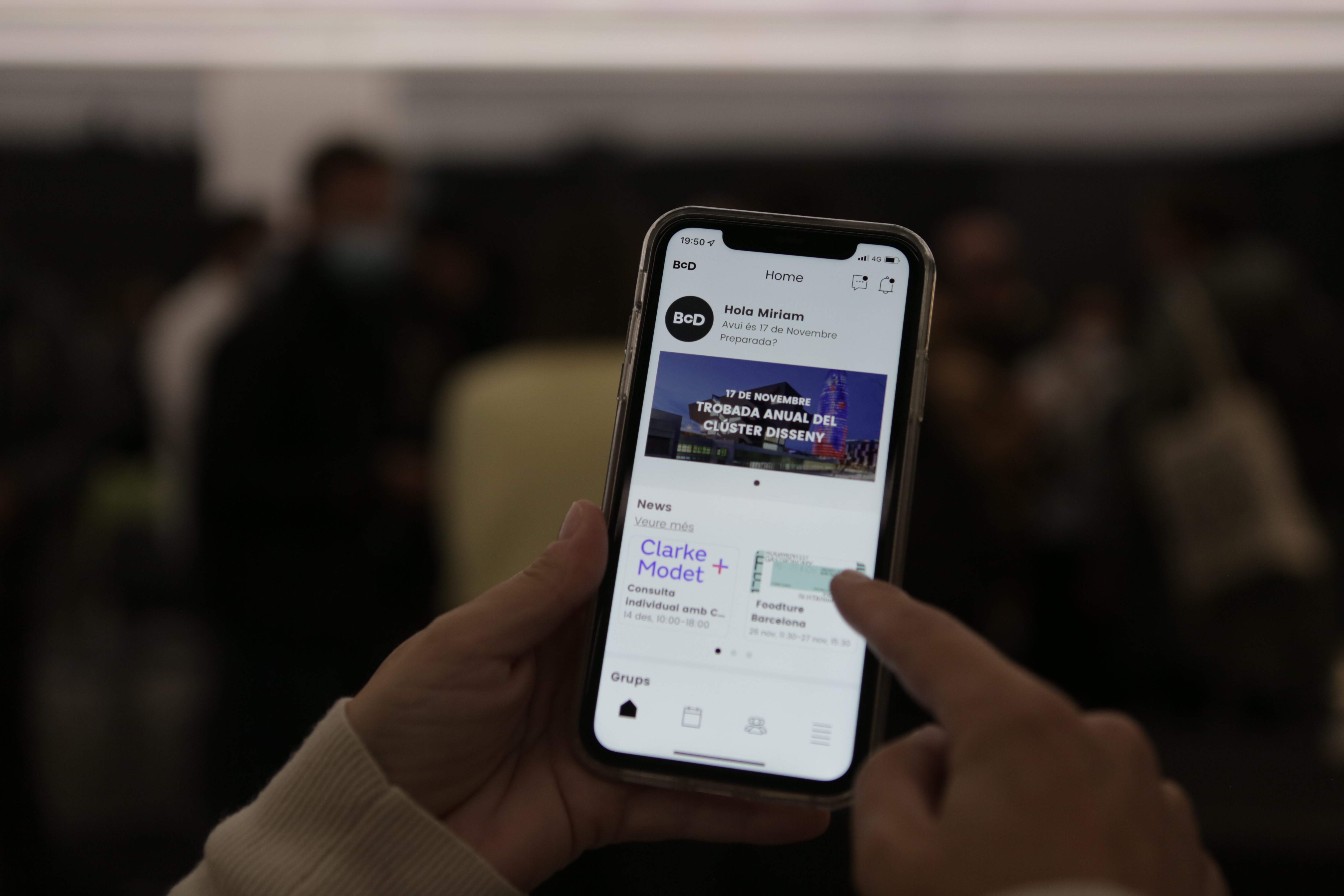 Barcelona centre de Disseny y Unifit presentan la app BcD para conectar la comunidad Clúster Diseño | Barcelona Creativity & Design Foundation