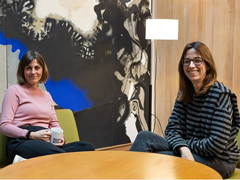 Sonia Monclús i Anna Achón expliquen el seu dia a dia a Barcelona Centre de Disseny | Barcelona centro de Diseño