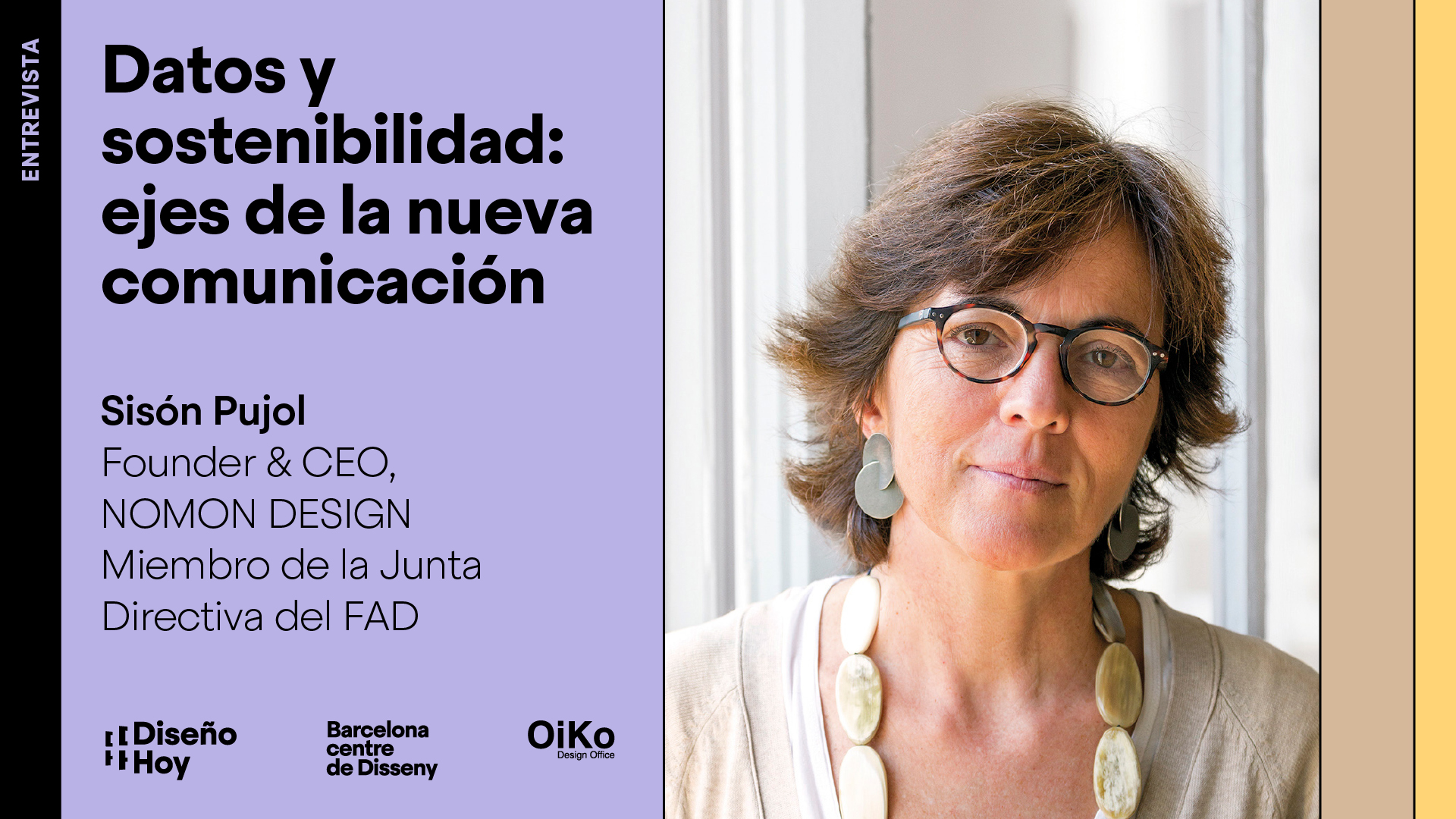 Sisón Pujol protagoniza el último vídeo de Diseño Hoy | Barcelona Creativity & Design Foundation