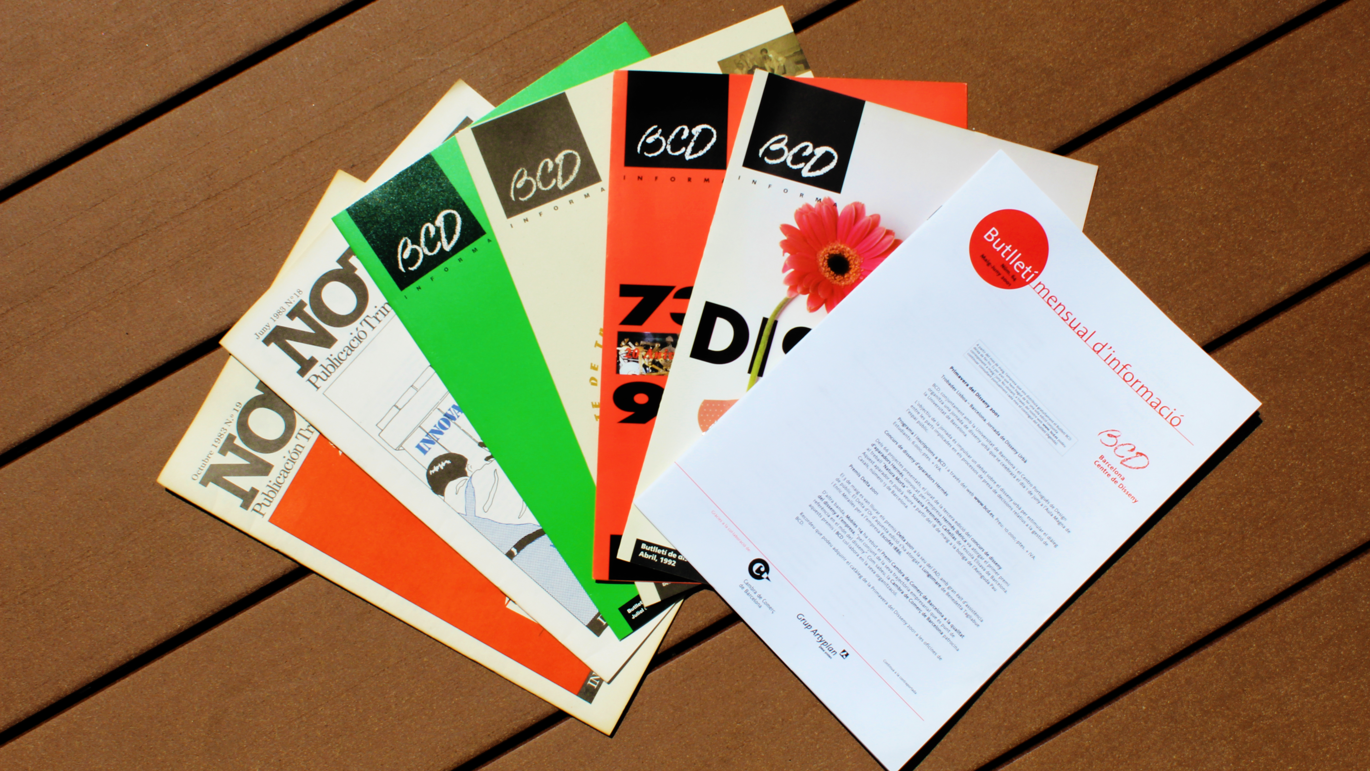 Els nostres butlletins dels darrers 50 anys | Barcelona Creativity & Design Foundation