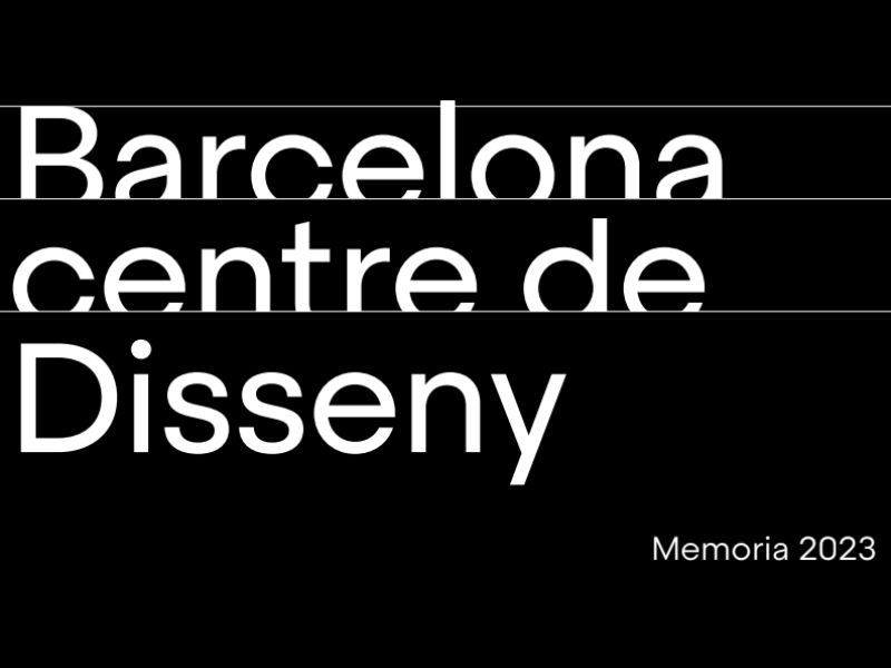 Memoria Actividad | Barcelona Creativity & Design Foundation